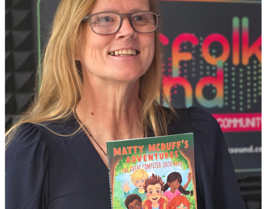Softwood Author on deaf accessibility in publishing with Suffolk Sound