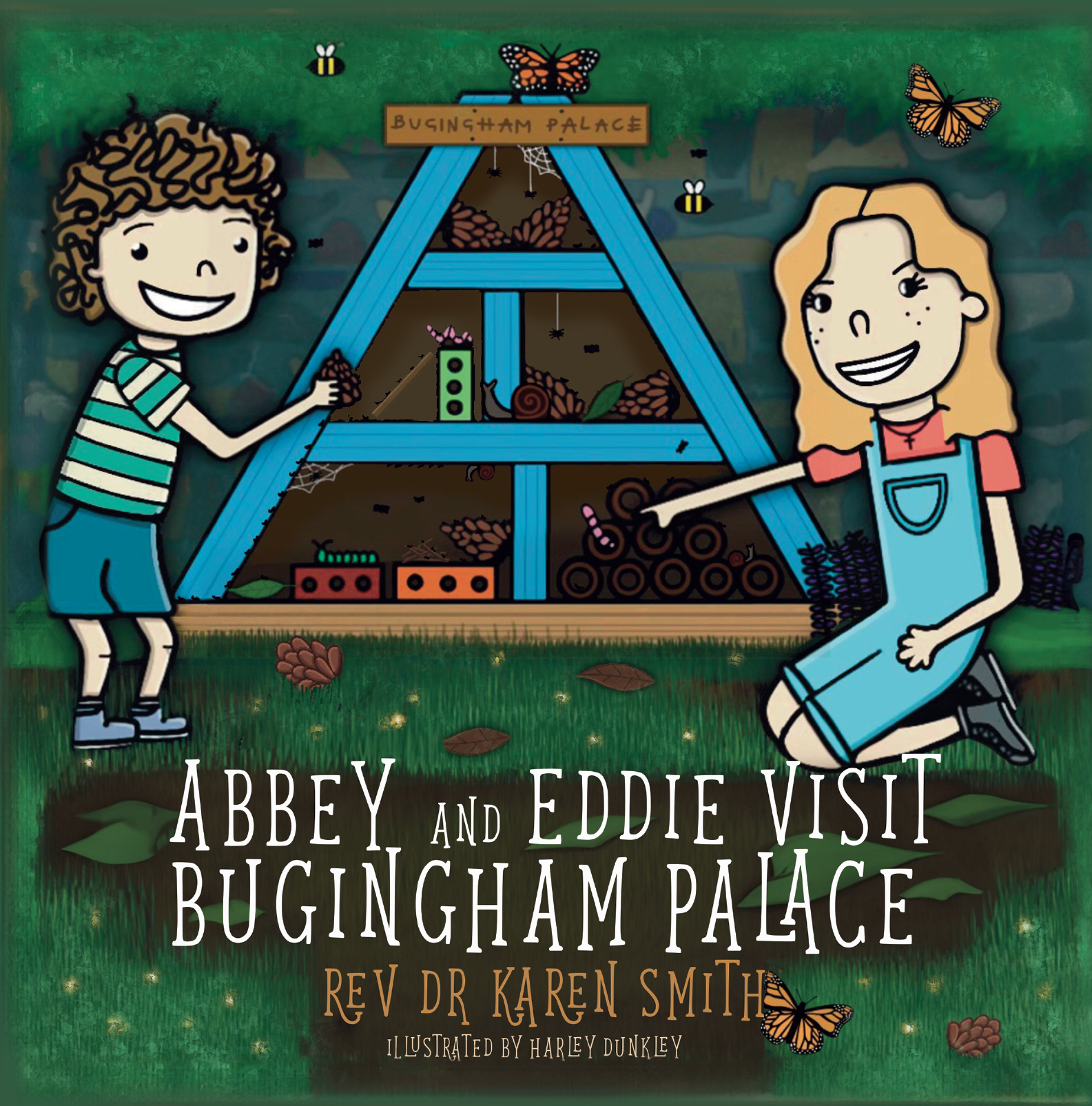 Abbey and Eddie visit Bugingham Palace